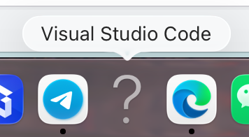 Finder 中 VS Code 无法正常识别